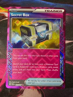 Pokemon TCG Secret Box 163/167 Ace Spec Holo Trainer, Twilight Masquerade - Image 1