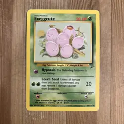 Pokemon TCG Exeggcute Base Set 2 74/130 Regular Unlimited Common MP - Image 1
