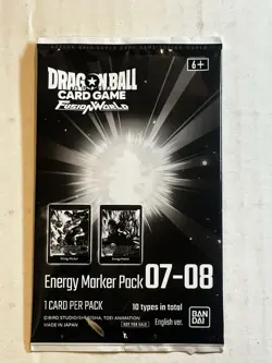 Dragon Ball Card Game Fusion World Energy Marker Pack 07-08 - Image 1