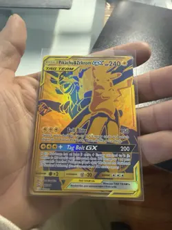 Pokemon TCG Pikachu & Zekrom GX SM248 Holo Promo Card - Image 1