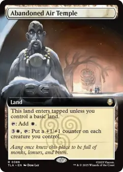 Foil Abandoned Air Temple (Extended Art) Avatar: The Last Airbender LP 386 - Image 1