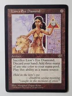 Lion's Eye Diamond - Mirage - MTG - LP - Image 1