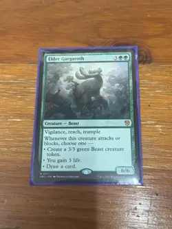 1x Elder Gargaroth - Commander: Aetherdrift - NM - MTG - Image 1