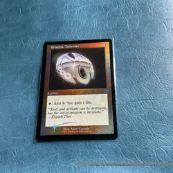 Pristine Talisman The Brothers' War: Retro Frame Artifacts Foil NM MTG - Image 2