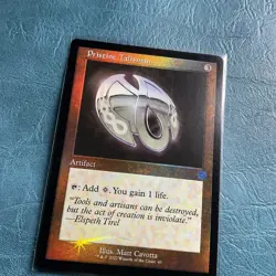 Pristine Talisman The Brothers' War: Retro Frame Artifacts Foil NM MTG - Image 3