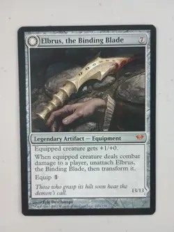 Magic The Gathering Elbrus the Binding Blade/ Withengar Unbound Dark 147/158 NM - Image 1