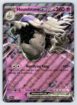 Houndstone ex Jumbo SV: Scarlet & Violet Promo Cards Promo SVP162 NM/LP Pokemon - Image 1
