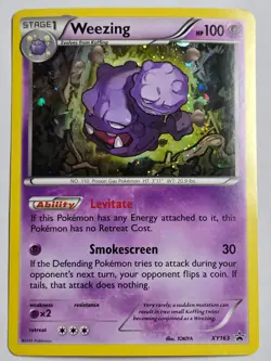 Weezing XY163 Promo XY Black Star Promos Pokemon NM - Image 1