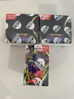 3x Pokemon Mega Evolution Phantasmal Flames Sealed Booster Box Brand New - Image 3