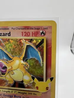 Pokemon TCG Charizard 4/102 Celebrations Classic Collection Holo Rare NM - Image 3
