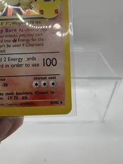 Pokemon TCG Charizard 4/102 Celebrations Classic Collection Holo Rare NM - Image 4