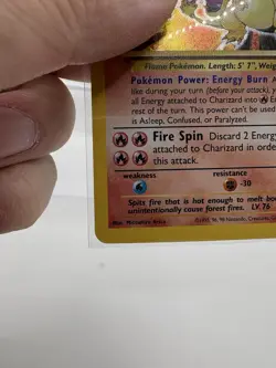 Pokemon TCG Charizard 4/102 Celebrations Classic Collection Holo Rare NM - Image 5