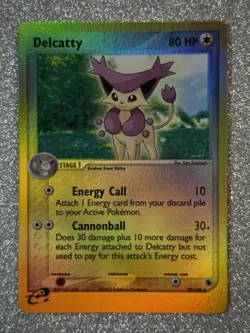 DELCATTY - Reverse Holo, Ruby & Sapphire EX, NM, 29/109⍣ (Pokemon TCG, 2003) - Image 1