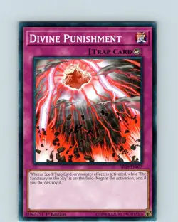 Yu-Gi-Oh TCG Divine Punishment SR05-EN035 1st Edition Regular Common Card NM - Image 1