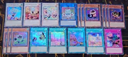 YUGIOH Yummy Starter Deck /Set Snatchy /Cupsy /Cooky /Lollipo /Surprise/ Yum Yum - Image 1