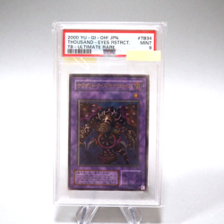 Yu-Gi-Oh PSA9 Thousand-Eyes Restrict TB-34 Ultimate Rare MINT Japanese PS129 - Image 1