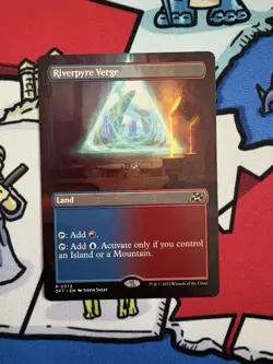 Riverpyre Verge x1 Mtg Borderless Aetherdrift - Image 1