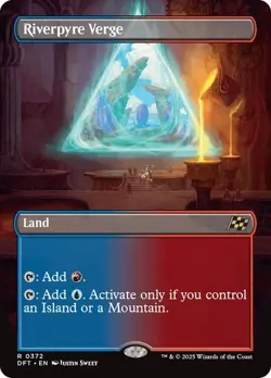 MTG | Riverpyre Verge (Borderless) | (NM) Aetherdrift - Image 1