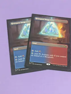 MTG Magic: Aetherdrift: Riverpyre Verge Borderless #0372 Rare - NM - Image 3