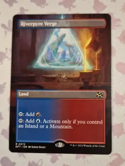 MTG Aetherdrift - Riverpyre Verge (Borderless) rare R 0372 - Image 1