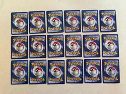 WoTC Pokemon Card Lot of 18 No Duplicates! Base Jungle Fossil +More! NM-HP #14 - Image 2