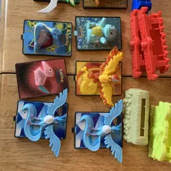Pokemon The Movie 2000 Power Card Toy Lot of 14 Nintendo Burger King Vintage - Image 2