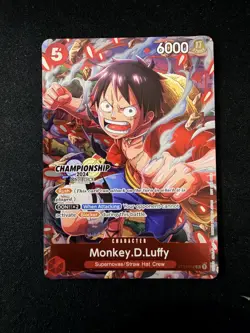 Monkey.D.Luffy ST01-012 (CS 2024 Celebration Pack) - One Piece Promotion Cards - Image 1