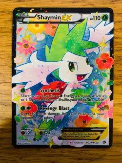 Shaymin EX (RC21/RC25) Legendary Treasures Radiant Collection Pokemon Card! - Image 1