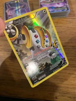 NM! Regigigas (XY82) Full Art Black Star Promo Pokemon Card! FREE P&P! - Image 3