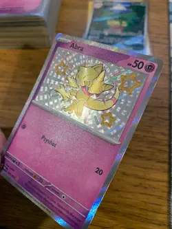 NM! Abra (148/091) Paldean Fates Baby Shiny Rare Pokemon Card! FREE P&P! - Image 4