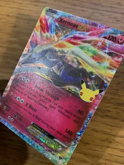 NM! Xerneas EX (97/146) Celebrations 25th Anniversary Holo Pokemon Card! - Image 4