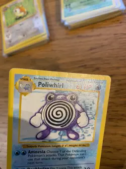 MP! Shadowless Poliwhirl (38/102) Base Set Rare Pokemon Card! FAST P&P! - Image 3