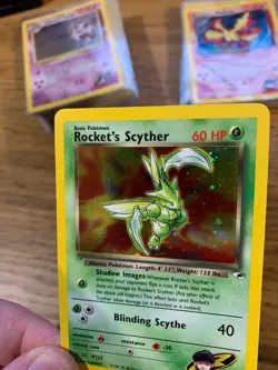 Rocket's Scyther (13/132) Holo Gym Heroes Pokemon Card! FREE P&P! - Image 5