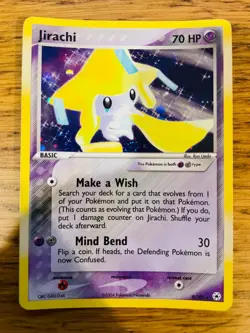 NEAR MINT! Jirachi (8/101) EX Hidden Legends Holo Pokemon Card! FAST P&P! - Image 1