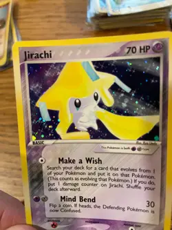 NEAR MINT! Jirachi (8/101) EX Hidden Legends Holo Pokemon Card! FAST P&P! - Image 3