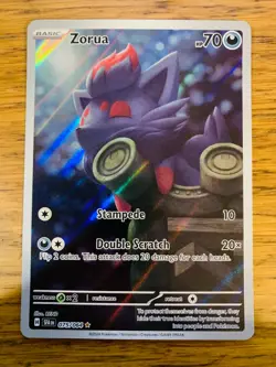 NM! Zorua (075/064) Shrouded Fable Illustration Rare Pokemon Card! - Image 1
