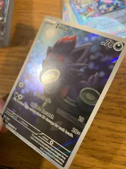 NM! Zorua (075/064) Shrouded Fable Illustration Rare Pokemon Card! - Image 4