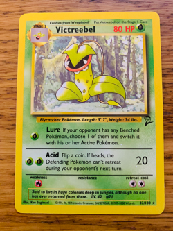 Victreebel (32/130) Rare Base Set 2 Pokemon Card! FAST & FREE P&P! - Image 1