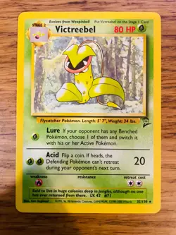 Victreebel (32/130) Rare Base Set 2 Pokemon Card! FAST & FREE P&P! - Image 2