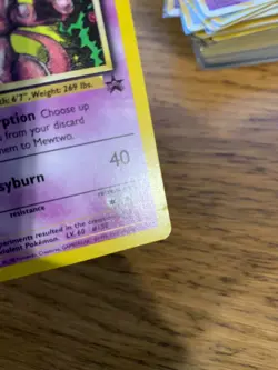 Mewtwo No.14 WOTC Black Star Promo Pokemon Card! FAST & FREE P&P! - Image 4