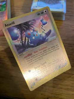 NM! Azurill (31/100) EX Sandstorm Reverse Holo Rare Pokemon Card! FAST P&P! - Image 3