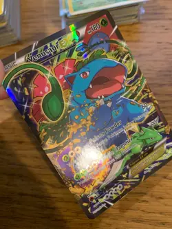 NM! Venusaur EX (XY123) Red & Blue Collection Promo Standard Size Pokemon Card! - Image 3
