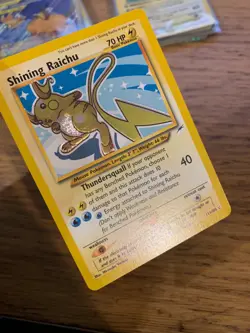 NM! Shining Raichu (111/105) Holo Neo Destiny Pokemon Card! FREE P&P! - Image 4