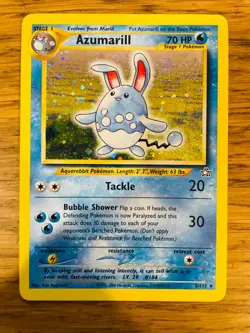 Azumarill (2/111) Holo Neo Genesis Set Pokemon Card! FAST & FREE P&P! - Image 2