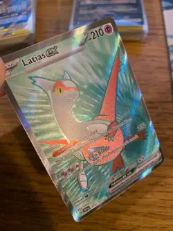 N-MINT! Latias ex (220/191) Surging Sparks Full Art Ultra Rare Pokemon Card! - Image 3