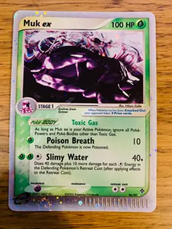 NM! Muk ex (96/97) EX Dragon Holo Ultra Rare Pokemon Card! FAST P&P! - Image 1
