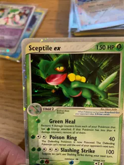 NM! Sceptile EX (93/95) Team Magma vs Team Aqua Holo Ultra Rare Pokemon Card! - Image 3