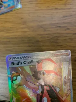 LP! Red's Challenge (213/214) Unbroken Bonds Tag Team Alt Art Pokemon Card! - Image 3