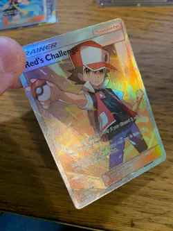 LP! Red's Challenge (213/214) Unbroken Bonds Tag Team Alt Art Pokemon Card! - Image 4