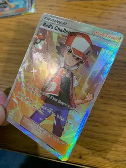 LP! Red's Challenge (213/214) Unbroken Bonds Tag Team Alt Art Pokemon Card! - Image 5